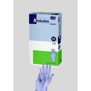 Ambulex nitril púdermentes kesztyű 100db