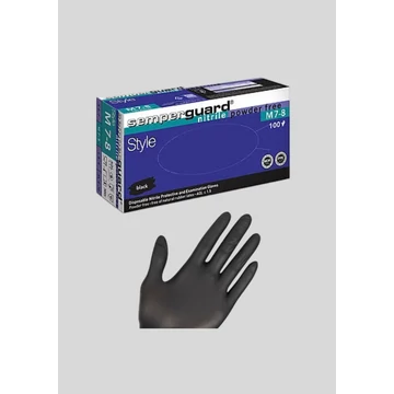 Semperguard nitril púdermentes kesztyű 100db